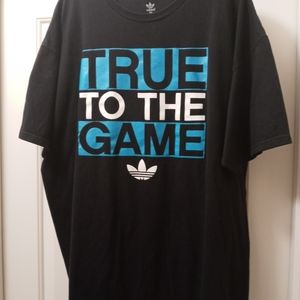 Adidas XL Black Short Sleeve Graphic Tee